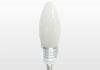 360 Deg Milky 7W B22 Led Candle Bulb Warm White 650 LM