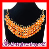 Costume Jewellery Candy Orange Chunky Bubblegum Necklace Wholesale