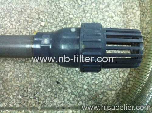 PP Electroplating filter inlet pipe