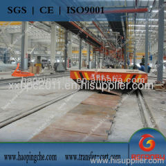 Production line use rail trolley