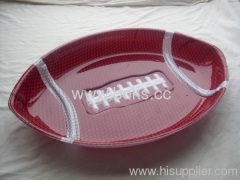 plastic oval bowls football bowls