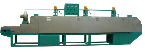 continuous hot-blast tempering furnace