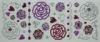 Pink Rose Glitter Foam Stickers with Colorful Foam for Gifts