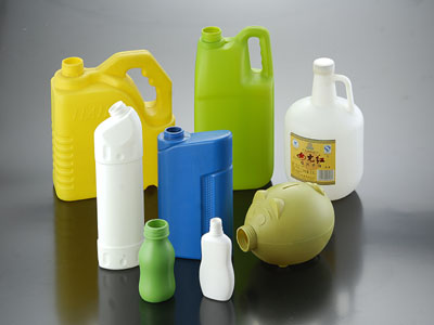 PC bottle container extrusion blow molding machine