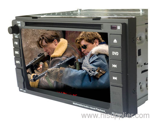Touch Screen Car DVD with DVB-T GPS 6.2 Inch Special Nissan