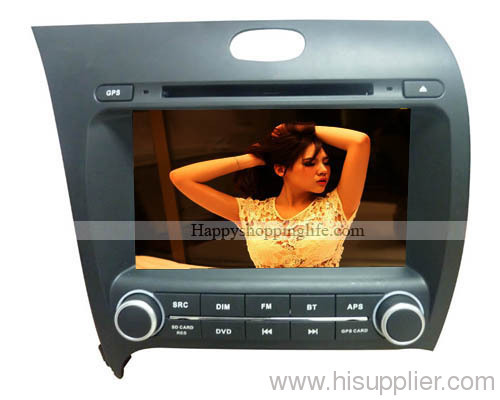 Kia Forte 2013-2014 DVD Player with GPS Navigation Bluetooth