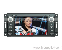 Jeep Wrangler Radio DVD GPS Navigator with Digital TV CAN Bus