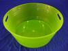 green plastic big ice buckets