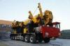 Exploration Water Well Drilling Rig Truck Chassis Mounted , Auger CMD100