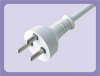 3 pin 3 wire power cord with Denmark plug