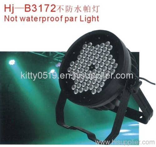 Factory Sale Marketing Professional 72 Pcs *3W LED PAR Light with Good Quality