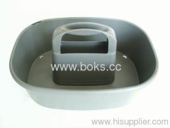 plastic tool baskets with handle