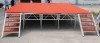 Factory Direct Marketing Plywood Aluminium Stage / Mobile stage with Adjustable Height 38-150cm