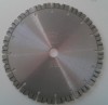 Turbo segmented with V slot diamond blade