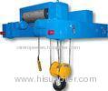 Dual Rail Wire Rope Hoist Trolley For Double Girder Overhead Crane