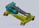 16 Ton Dual Rail Wire Rope Hoist Trolley , Steel Industry