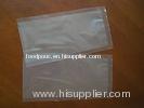 Clear Poly Tea Packaging Bags Three Sides heat Seal For medical , Dry food