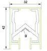 4 Line Crane Power Feeding System Conductor Rails For High Ampere