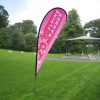 Bow flags, bow banner, promotional bow flags, portable flag banner