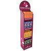 Tiered Greeting Card Cardboard Display Stands For Promotion
