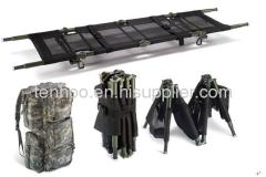 Portable Folding Mesh Pole Stretchers