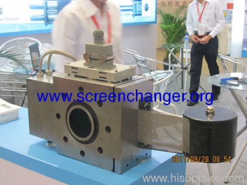 Automatic belt screen changer-melt filter