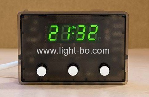 Four-digit 0.38common cathode super bright amber digital oven timer displays