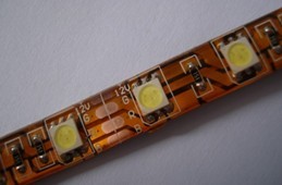 30/60LEDs/M 7.2/14.4W Yellow 5050 LED strip lights