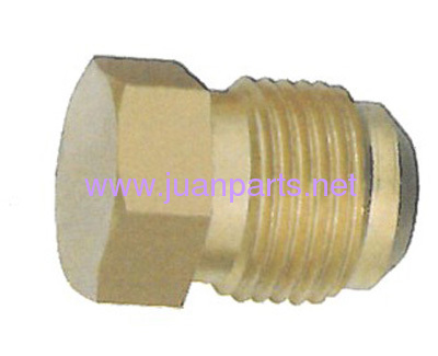 Brass pipe fitting, Flare Plugs
