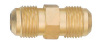 Brass pipe fitting, flare unions