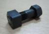 35CrMo Black Allen Bolts and Nuts for Excavator , Loader