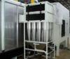 High Efficiency Multi-Cyclones Powder Spray Booth Front / Side Open