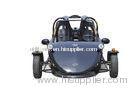 Black Chain Drive 250cc Utility Atv Tricycle , Automatic With Reverse