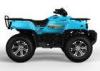Blue Water-cooled Automatic Sport ATV Hammer Style , Carburetor