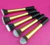 Charming Long Aluminum Synthetic Hair Makeup Brush set