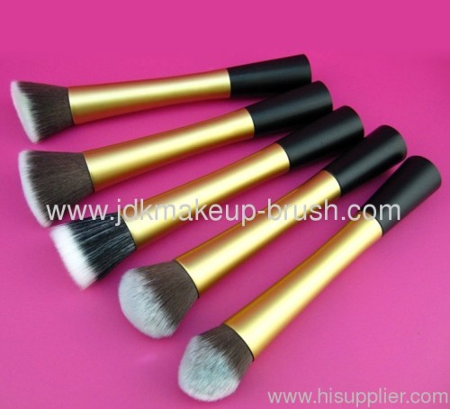 Charming Long Aluminum Synthetic Hair Makeup Brush set