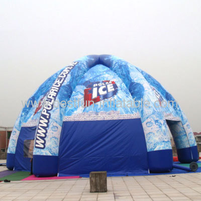 Colorful Spider Inflatable Tent