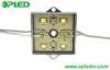 12 Volt led module waterproof Green , 4 chips 3528 smd for signage