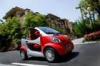 Red Mini CVT Electric Car Shaft Drive For Farm , Wheel Base 1800mm