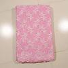 Pink Ladies Clothing African Lace Fabric ,130 -135cm Width