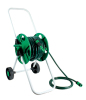 Plastic Water Hose Reel Cart With 2-pattern Hose Nozzle Set