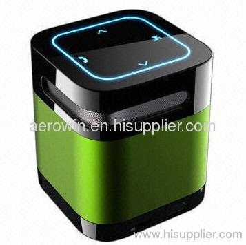 Soft Press Key Bluetooth Speaker with MIC, Supports Bluetooth 2.1+EDR, 3W Loudspeaker