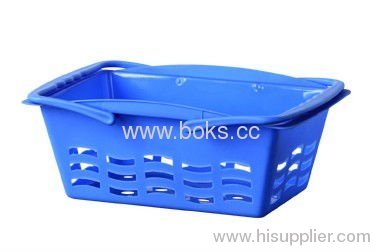 plastic bath basket with handle