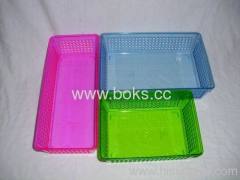 small plastic file baskets