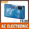Sony -TX30-Blue digital camera