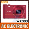 Sony-WX300- Red digital camera
