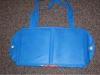 Customize Blue Polypropylene Non Woven Shopping Bag , Long Life