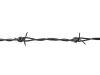 barb wire 2 strand twist