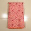 Peach Green African Net Lace Fabrics With Stones