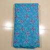 Blue Bridal African Net Lace Fabrics , 130 -135cm Width